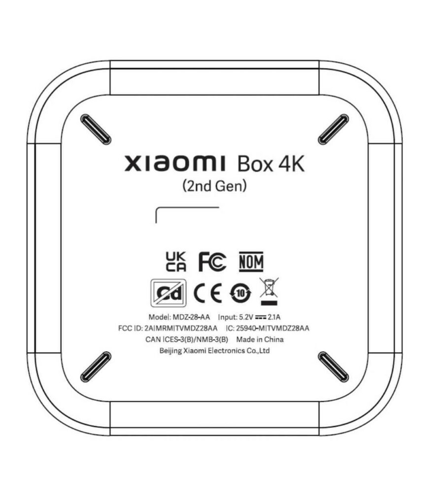 Can expect Xiaomi Box 4K (2nd gen) soon.