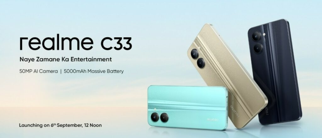realme c33 specification got leaked before launch.