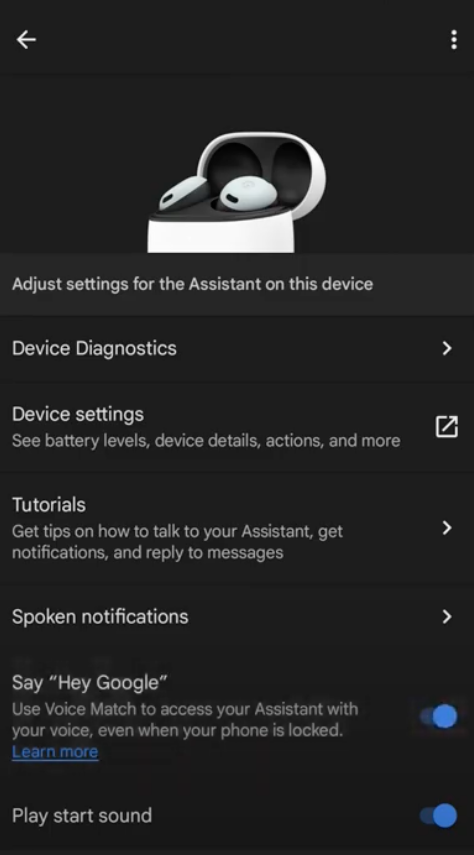 how to fix "hey google" on pixel buds pro.