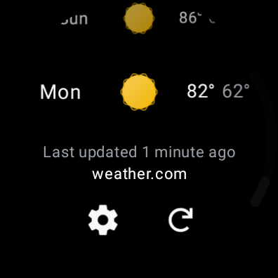 wear os 3 watches get access to the new weather app