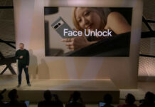 google face unlock
