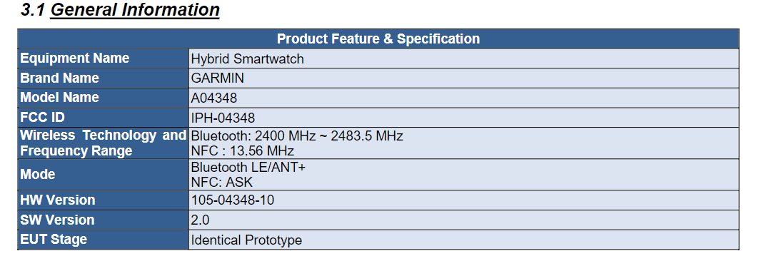 garmin instinct hybrid smartwatch appears on fcc, launch imminent
