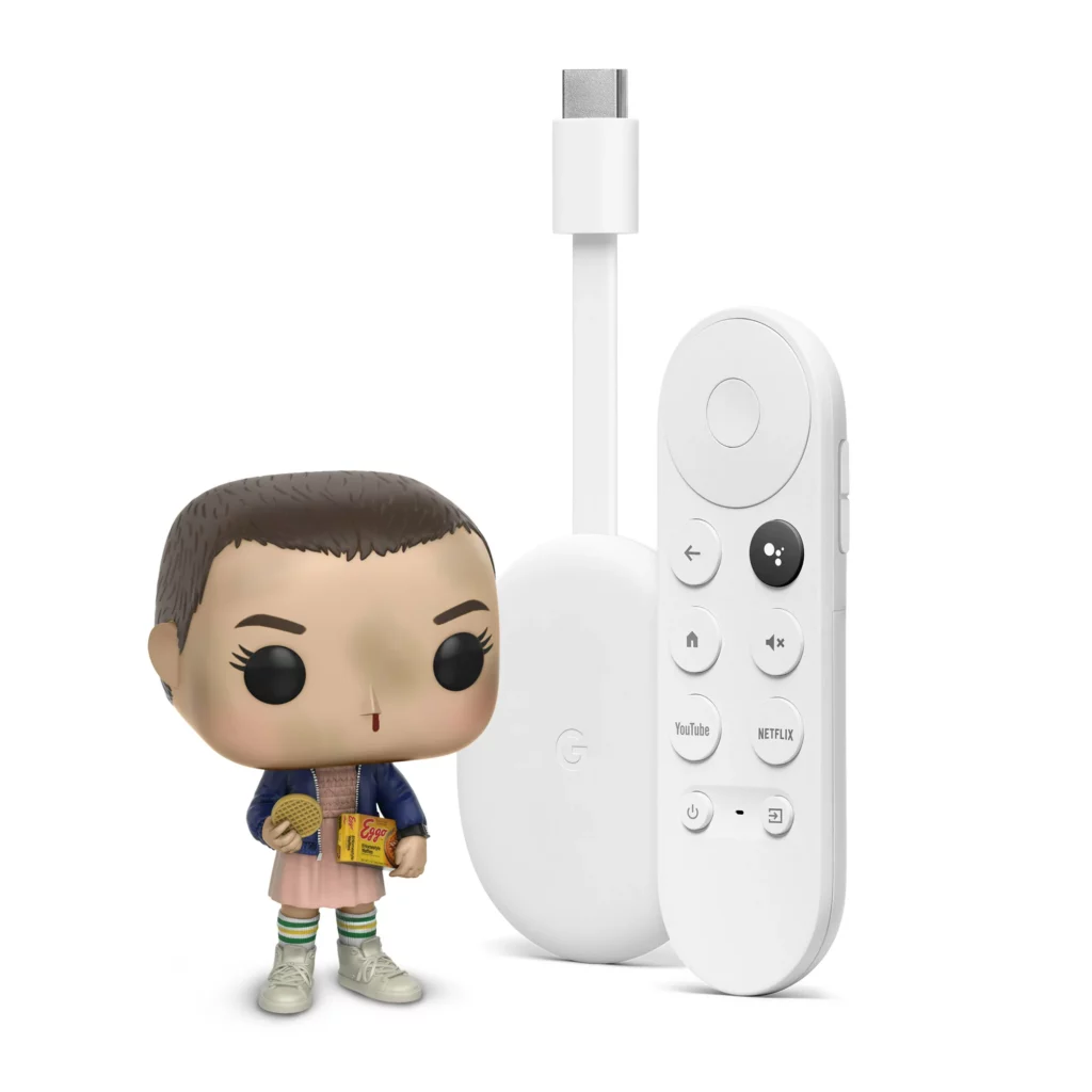 chromecast with google tv gets stranger things toy as bundle during this black friday deal