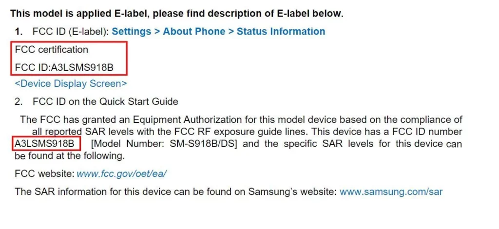 samsung galaxy s23 ultra lists on fcc; reveals s-pen support & more