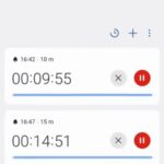 how to set multiple timers on oneui 5.0