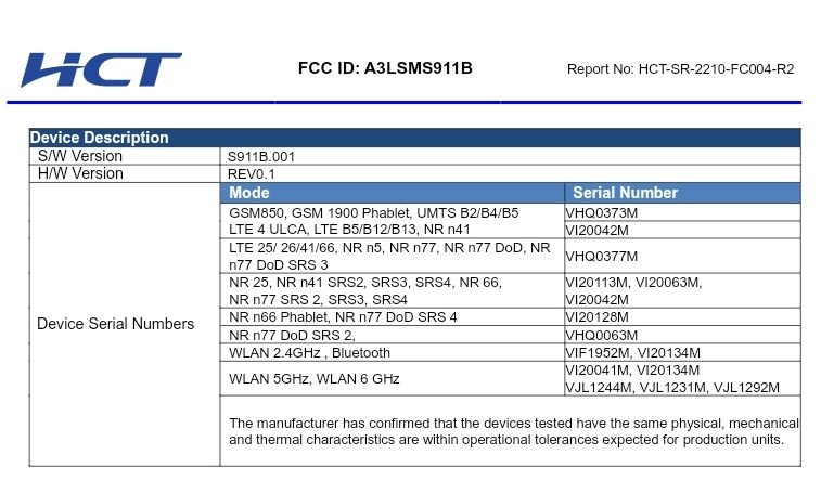 samsung galaxy s23 and s23 plus appears on fcc!