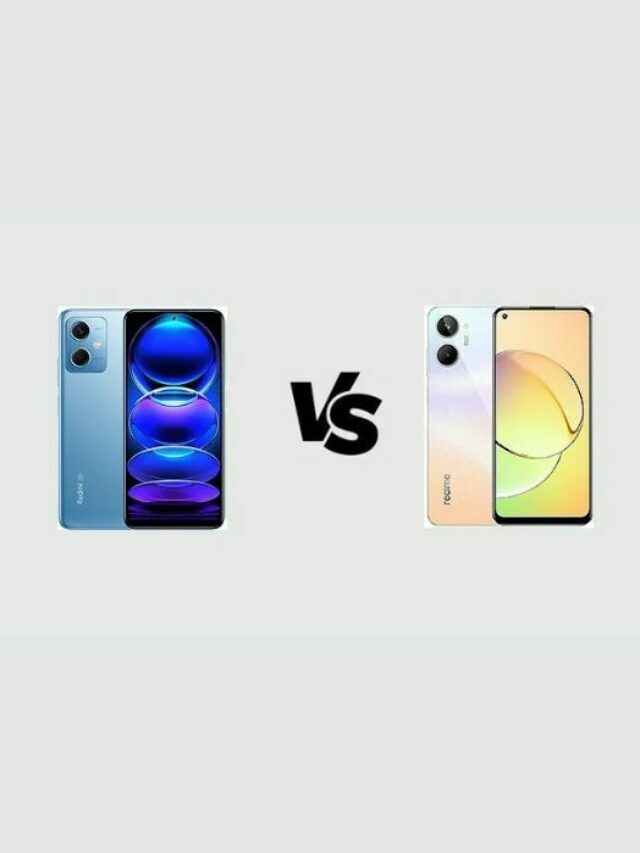 Comparison between Redmi Note 12 & Realme 10