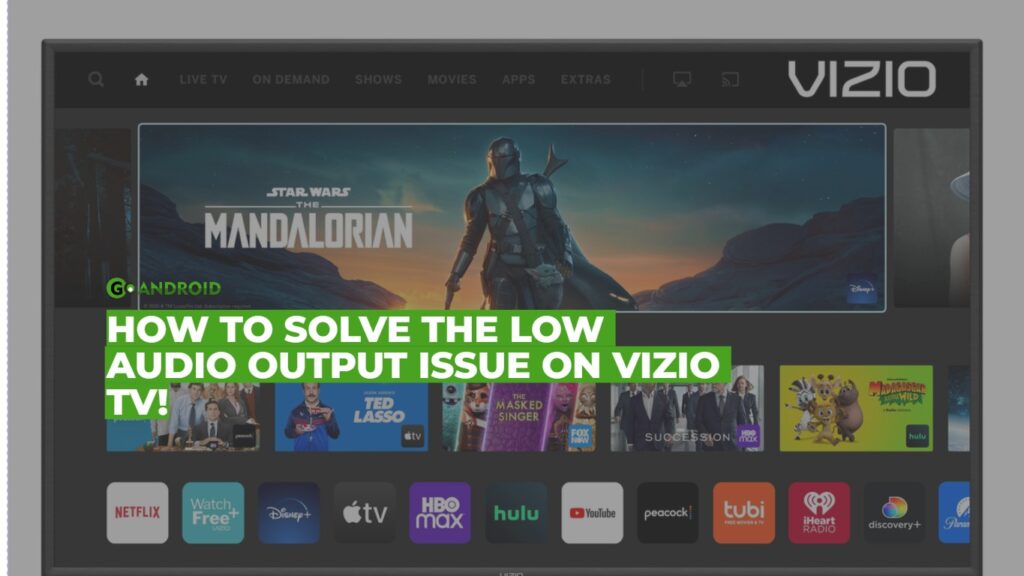 how to solve the low audio output issue on vizio tv!
