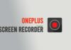 oneplus screen recorder