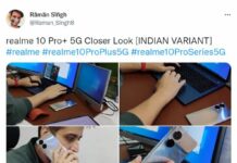 Live Images of upcoming Realme 10 Pro+ are Viral on Twitter ahead of the Launch