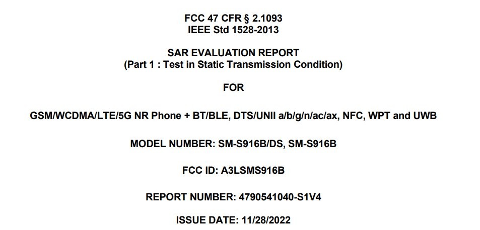 samsung galaxy s23 and s23 plus appears on fcc!