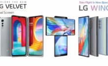 LG Velvet LG Wing