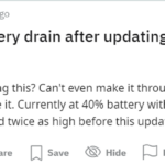 oneplus 9 series users reports abnormal battery drain after oxygenos 13 update