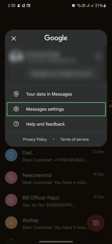 how to enable end-to-end encryption in the google messages