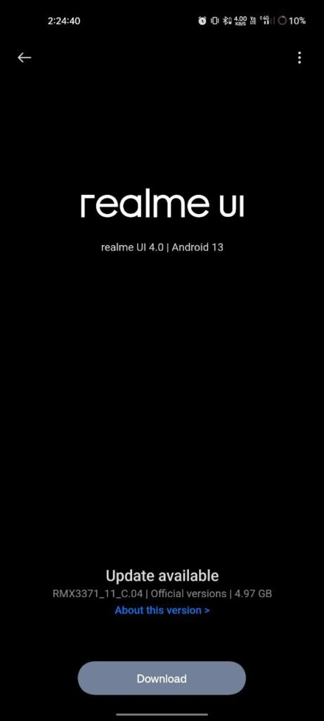 realme pushes realme ui 4.0 based on android 13 for realme gt neo 3t & narzo 50 pro 5g