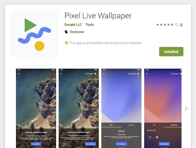pixel live wallpapers 2.1
