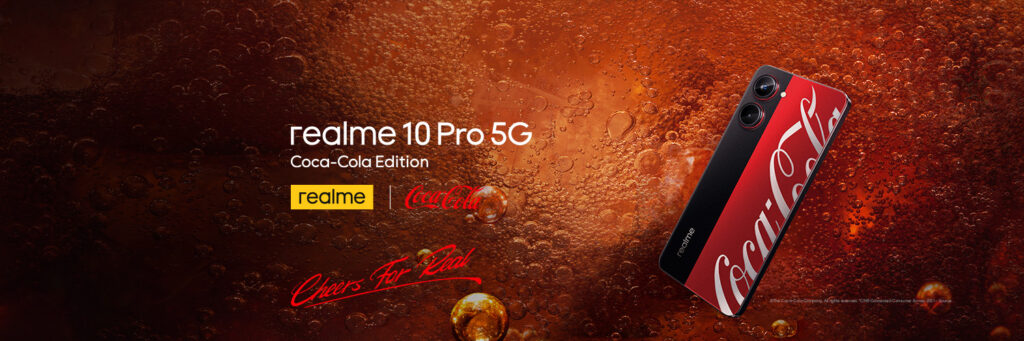 realme 10 pro 5g coca-cola edition is finally here! 1 realme 10 pro 5g coca-cola edition is finally here!