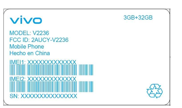 vivo v2236 lists at fcc certification - the go android