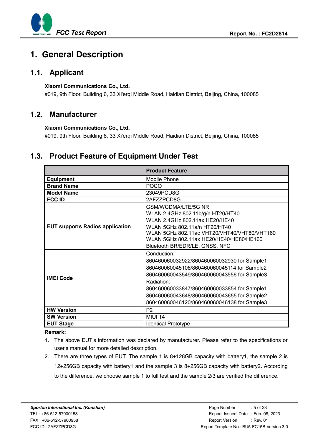 poco f5 5g approved on fcc certification - the go android