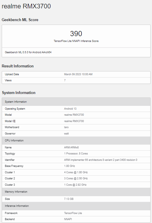 realme gt neo 5 lite (or gt neo 5 se) arrives on geekbench