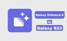 Samsung Galaxy Enhance-X app for the Galaxy S23 - The Go Android