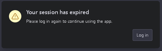 ChatGPT session has expired