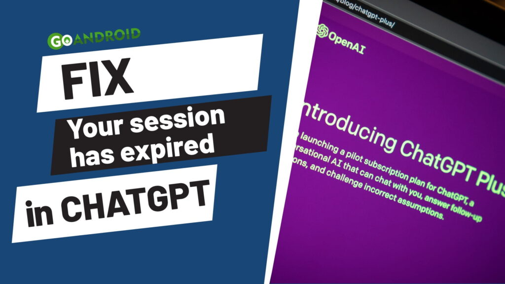 Fix ChatGPT session has expired error