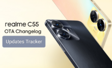 Realme C55 Update Tracker - The Go Android