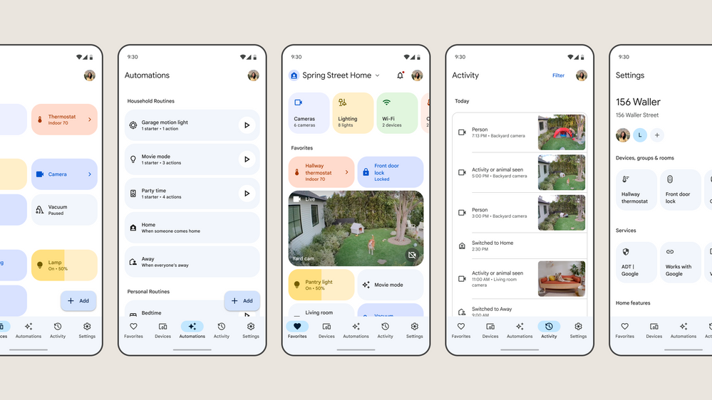 google home app with a revamped design is now rolling out globally 1 google home app gets a revamped design update - the go android