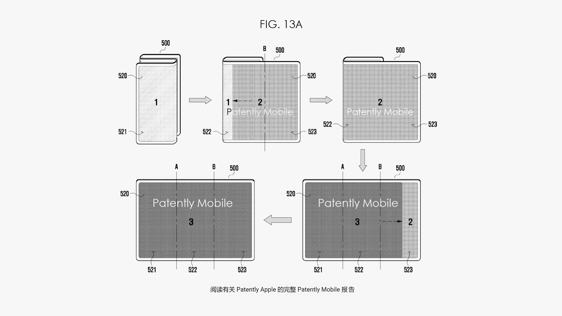 samsung patents a tri-folding smartphone, revealing a unique design 2 samsung patents a tri-fold smartphone - the go android