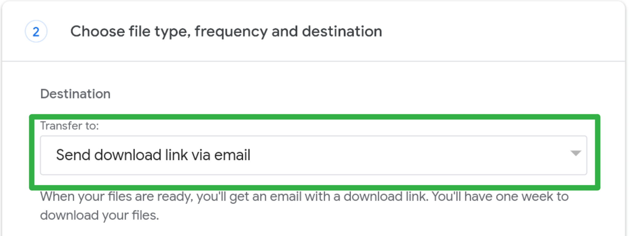 how to move files from google drive to another account 11 drive - choose file type, frequency and destination - the go android