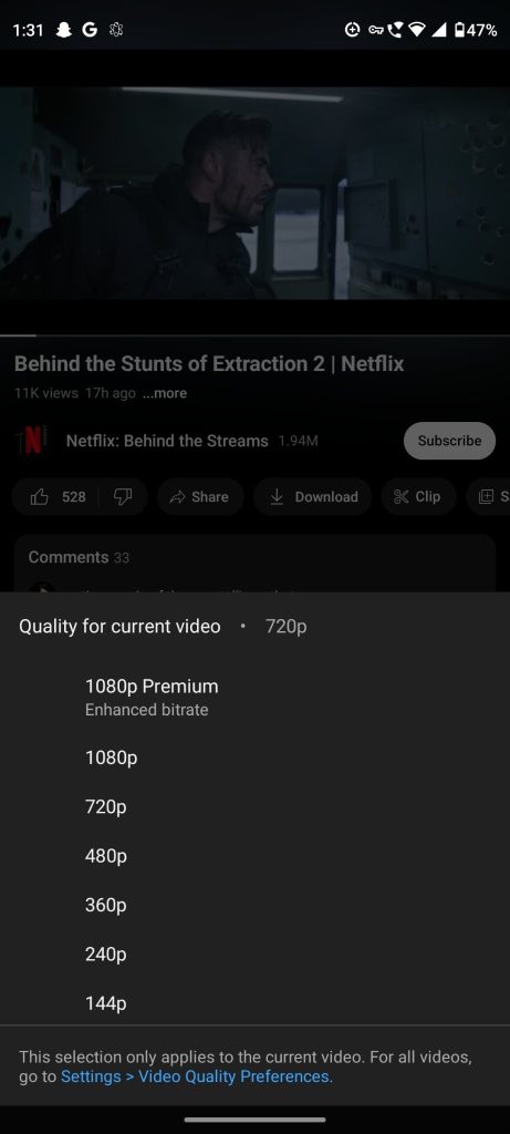 youtube introduces 1080p premium with enhanced bitrate for android and smart tv 1 youtube introduces 1080p premium for android - the go android