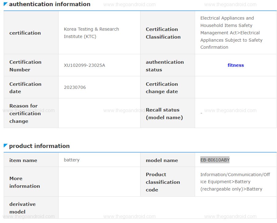 alleged samsung xr headset battery spotted on multiple certifications 1 alleged samsung xr headset battery spotted on multiple certifications
