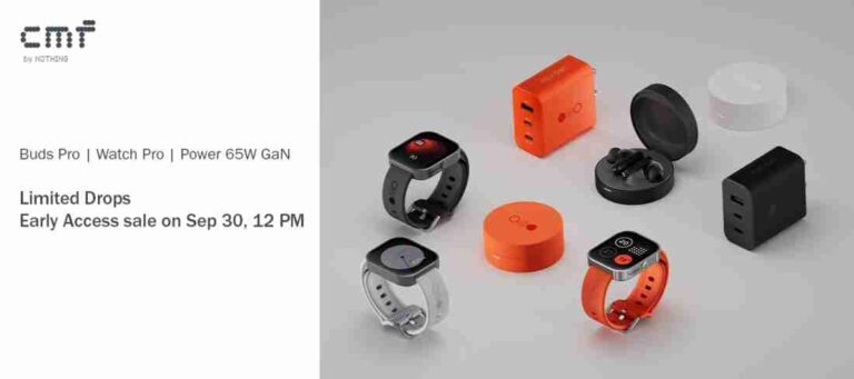 CMF by Nothing launches Watch Pro, Buds Pro, and Power 65W GaN