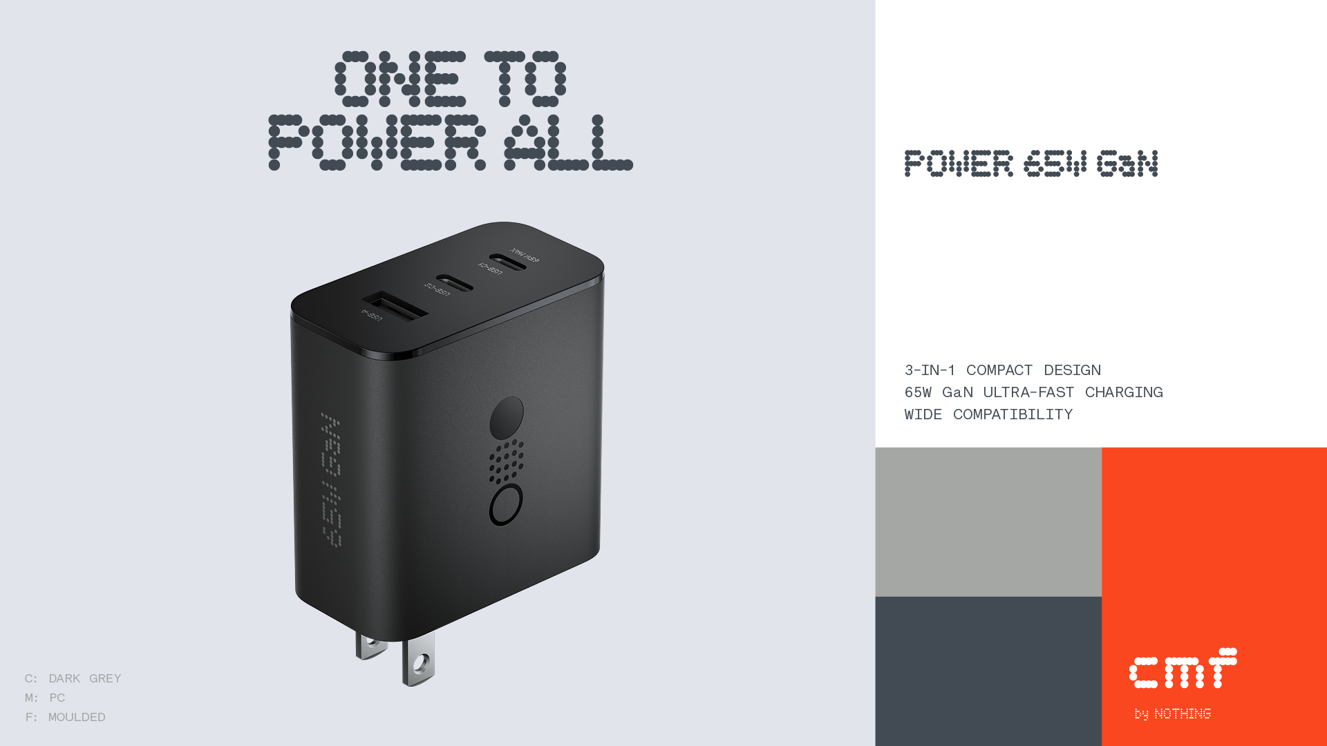cmf by nothing power 65w gan | wonderful by design - the go android