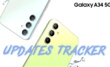Samsung Galaxy A34 Updates Tracker - The Go Android